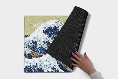 Tapete capacho Kanagawa A Grande Onda