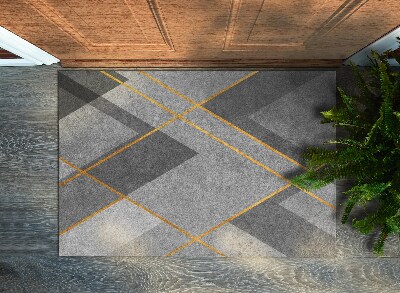 Tapete de entrada Padrões geométricos