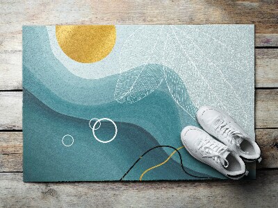 Tapete capacho Abstração Geométrica