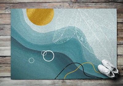 Tapete capacho Abstração Geométrica