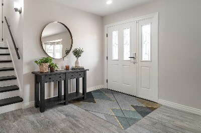 Tapete de entrada Padrões geométricos