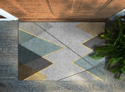 Tapete de entrada Padrões geométricos