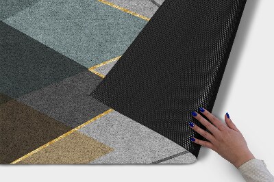 Tapete de entrada Padrões geométricos