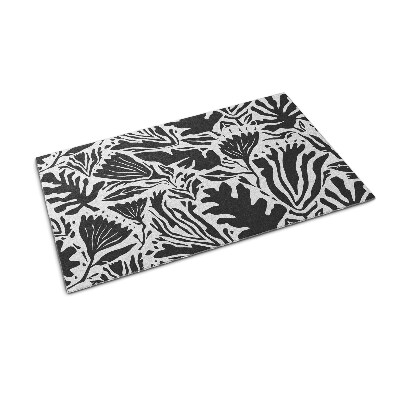 Tapete capacho Abstração de plantas