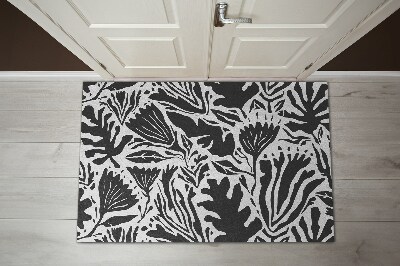 Tapete capacho Abstração de plantas