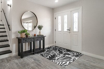 Tapete capacho Abstração de plantas