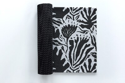 Tapete capacho Abstração de plantas