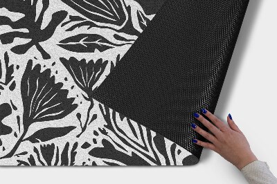 Tapete capacho Abstração de plantas