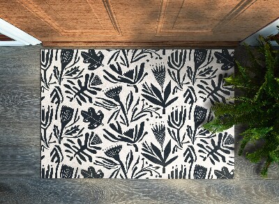 Tapete de entrada Abstração de plantas