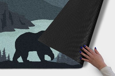 Tapete de entrada Floresta dos Ursos
