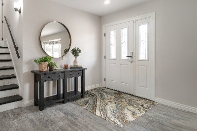 Tapete de entrada mármore