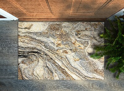 Tapete de entrada mármore