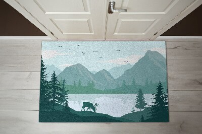 Tapete de entrada Montanhas Jelen