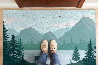 Tapete de entrada Montanhas Jelen