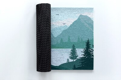 Tapete de entrada Montanhas Jelen