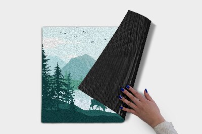 Tapete de entrada Montanhas Jelen