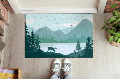 Tapete de entrada Montanhas Jelen