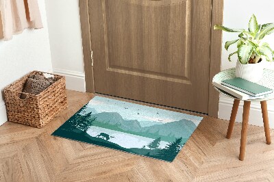 Tapete de entrada Montanhas Jelen