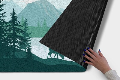 Tapete de entrada Montanhas Jelen