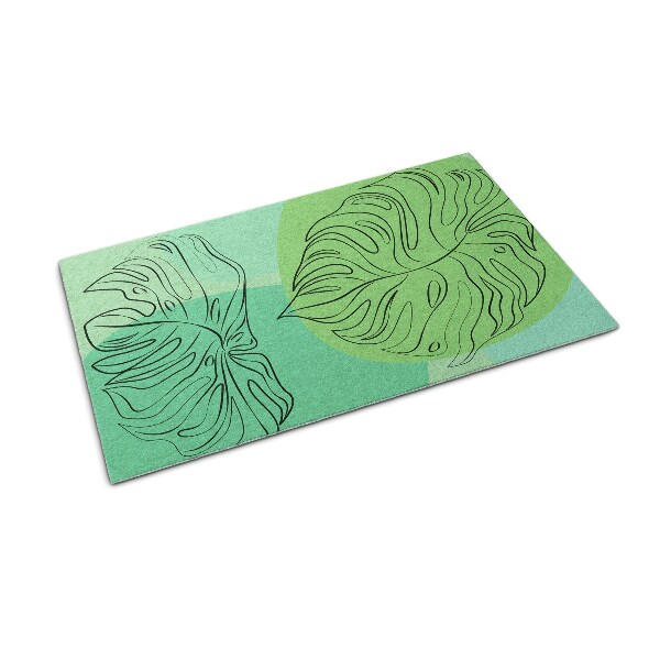 Tapete capacho Folhas de Monstera