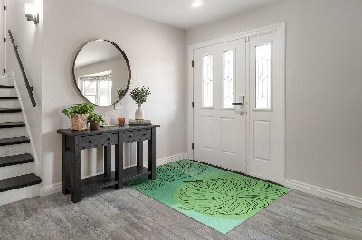 Tapete capacho Folhas de Monstera