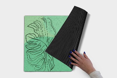 Tapete capacho Folhas de Monstera