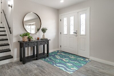 Tapete de entrada Ondas do mar