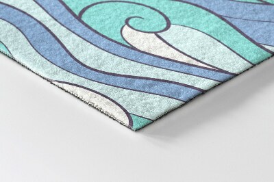 Tapete de entrada Ondas do mar