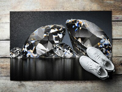 Tapete de entrada Diamantes