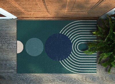 Tapete capacho Padrão geométrico