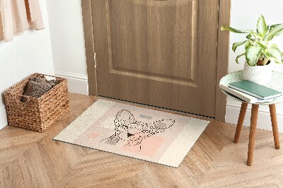 Tapete capacho Gato Sphynx