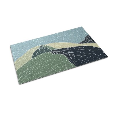 Tapete capacho Paisagem Geométrica