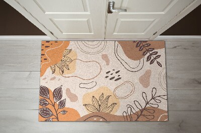 Tapete de entrada Abstrações florais