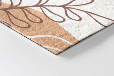 Tapete de entrada Abstrações florais