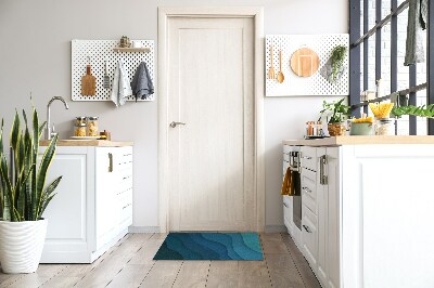 Tapete capacho Gradiente Azul