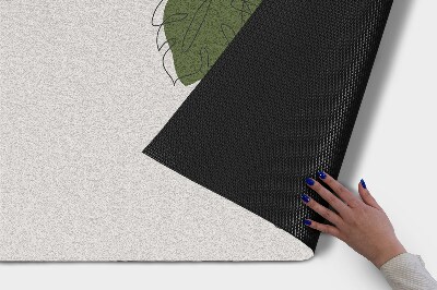 Tapete de entrada Gatos Monstera