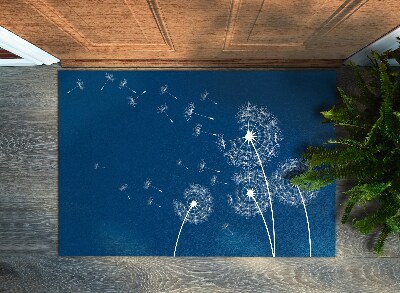 Tapete capacho Flores de dente-de-leão