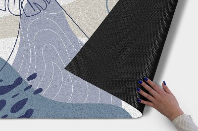 Tapete capacho Abstração Geométrica