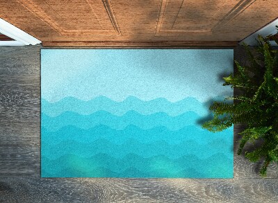 Tapete capacho Ondas Geométricas