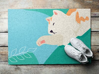 Tapete capacho Animais gatinhos