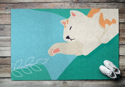 Tapete capacho Animais gatinhos