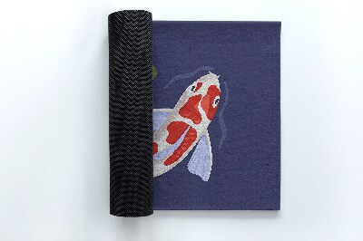 Tapete capacho Peixe koi
