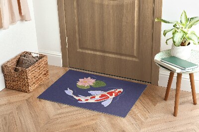 Tapete capacho Peixe koi