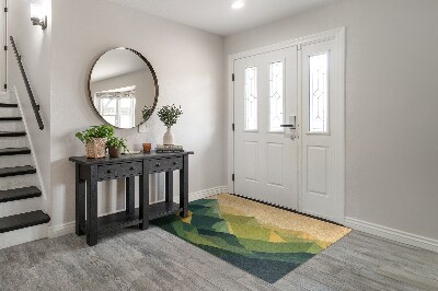 Tapete capacho Montanhas Geométricas