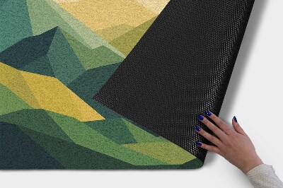 Tapete capacho Montanhas Geométricas