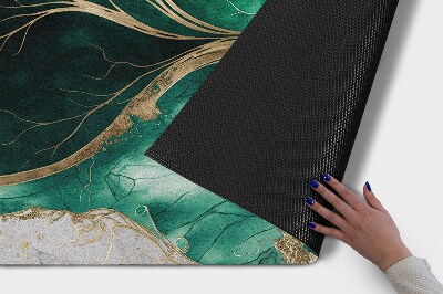 Tapete de entrada Mármore Verde