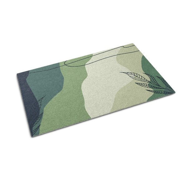 Tapete de entrada Verdes Pastel