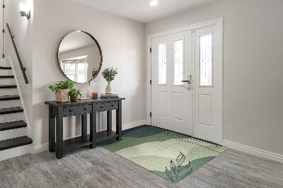 Tapete de entrada Verdes Pastel