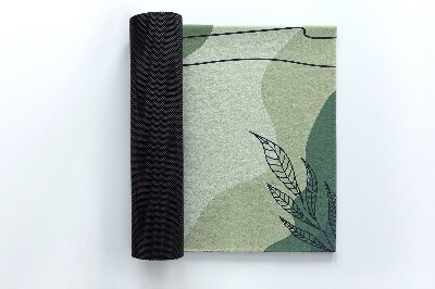 Tapete de entrada Verdes Pastel