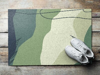 Tapete de entrada Verdes Pastel